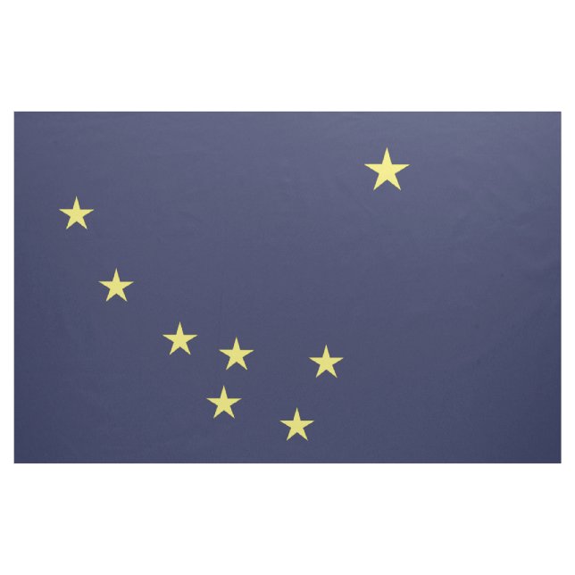 Tissu Drapeau ALASKA - (Yard)