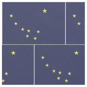 Tissu Drapeau ALASKA -