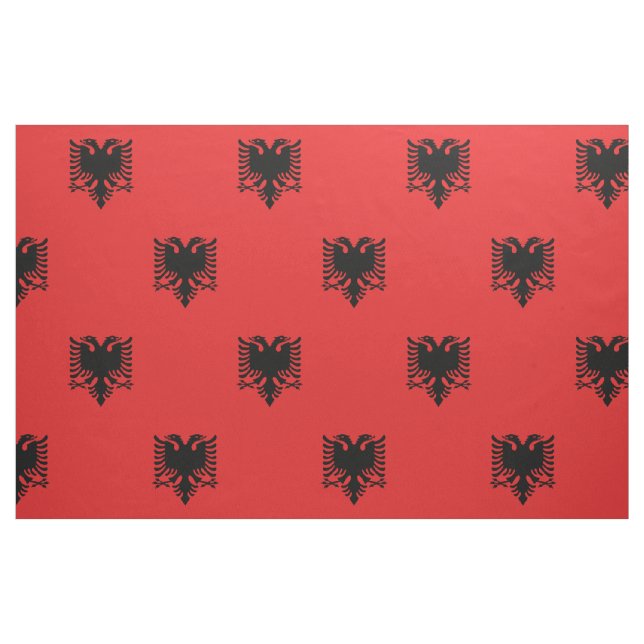 Tissu Drapeau albanais patriotique (Fat Quarter)