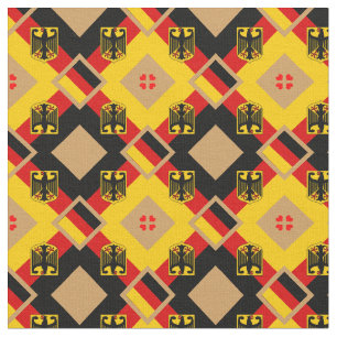 Tissu Drapeau allemand et mode textile branché allemand