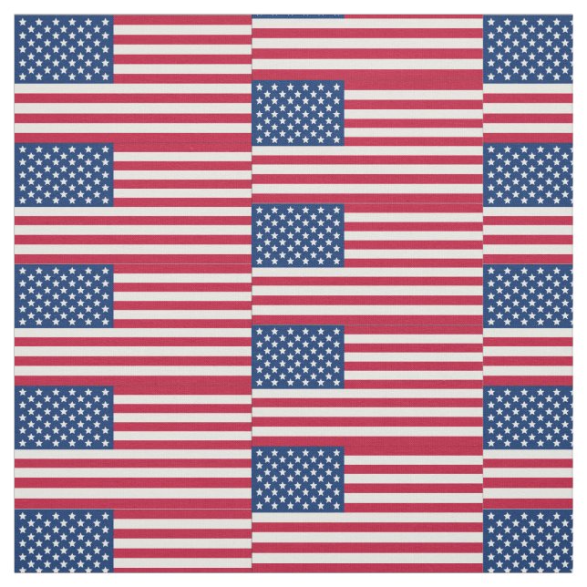 Tissu Drapeau américain (Échantillon)