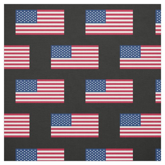 Tissu Drapeau américain classique (Échantillon)