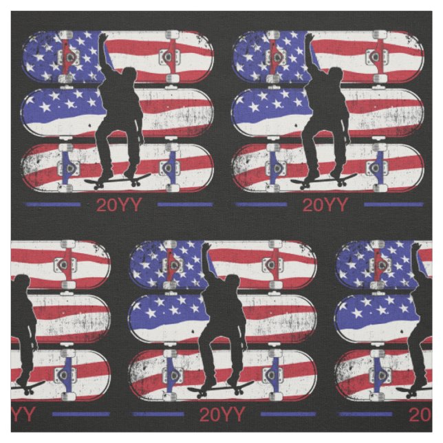 Tissu Drapeau américain des États-Unis (Échantillon)