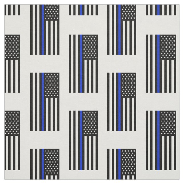 Tissu Drapeau américain mince de Blue Line (Échantillon)