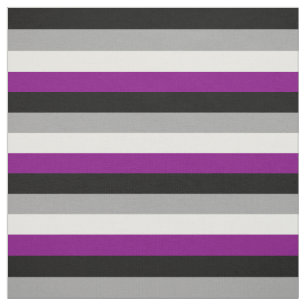 Tissu Drapeau asexuel de fierté