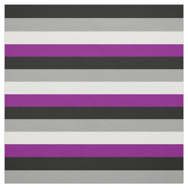 Tissu Drapeau asexuel de fierté (Échantillon)