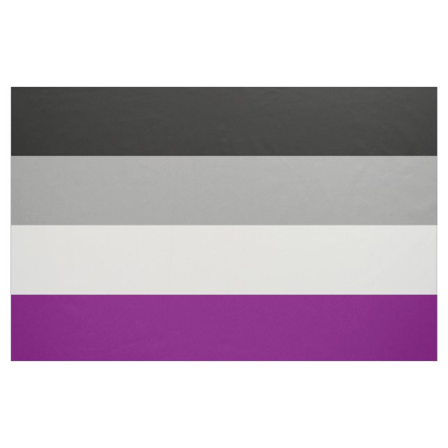 Tissu Drapeau asexuel de fierté (Yard)