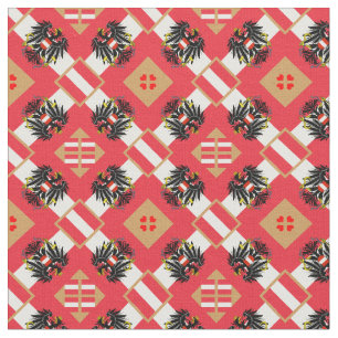Tissu Drapeau autrichien & Aigle autrichien, Mode textil