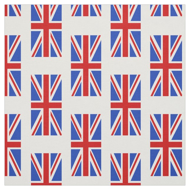 Tissu Drapeau britannique du Royaume-Uni (Échantillon)