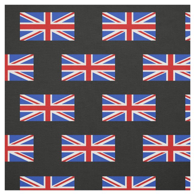 Tissu Drapeau britannique du Royaume-Uni (Échantillon)