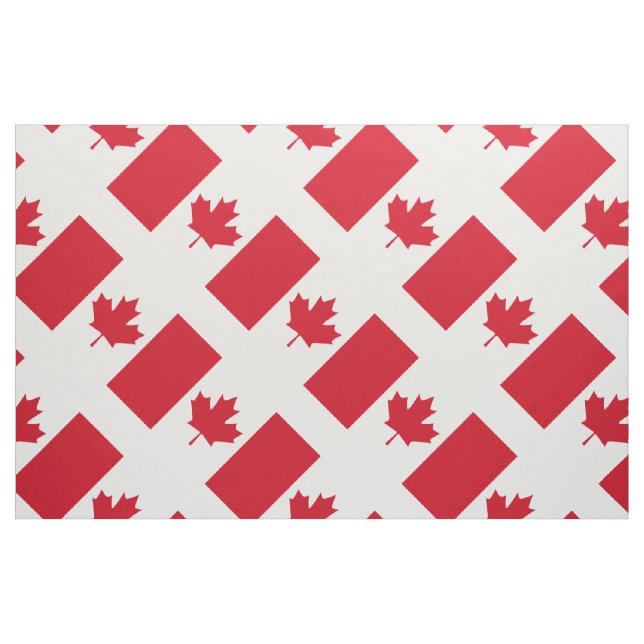 Tissu Drapeau canadien (Yard)