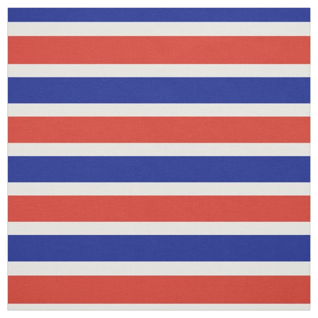 Tissu Drapeau civil du Costa Rica (Échantillon)