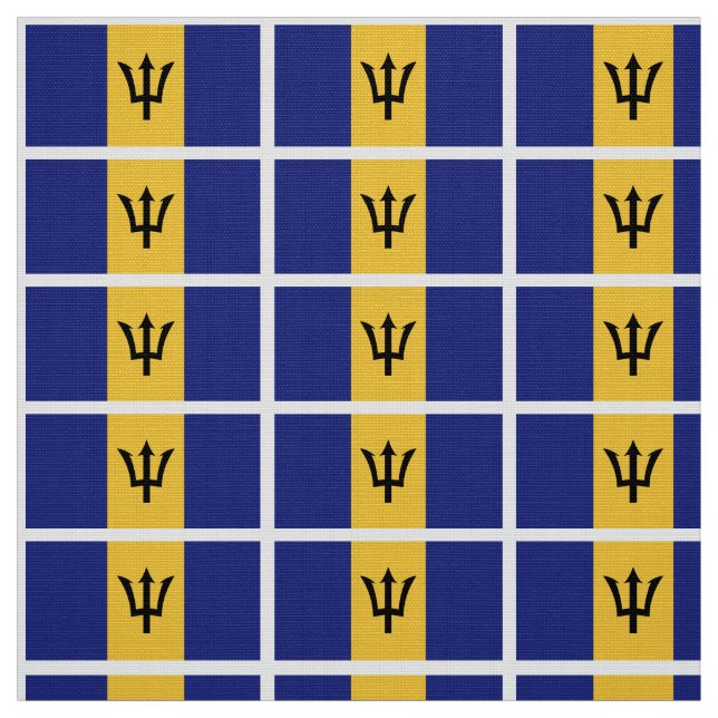 Tissu Drapeau classique des Barbade (Échantillon)