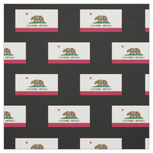 Tissu Drapeau classique d'état de la Californie