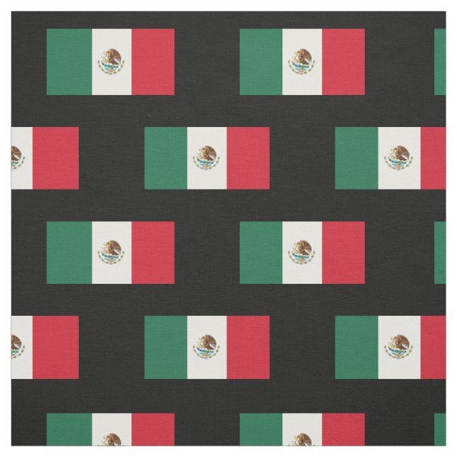 Tissu Drapeau classique mexicain (Échantillon)