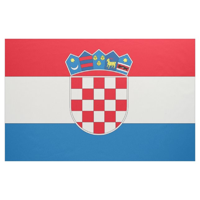 Tissu Drapeau Croatie (Yard)