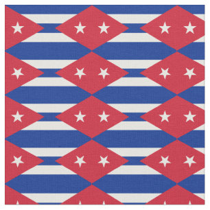 Tissu Drapeau cubain et tissus/mode à la mode