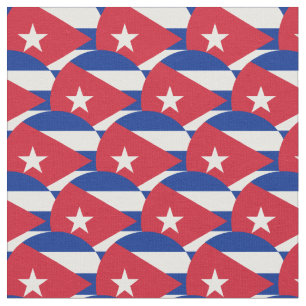 Tissu Drapeau cubain et tissus/mode à la mode