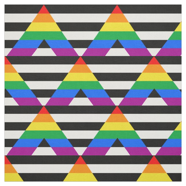Tissu Drapeau d'allié LGBTQ+ (Échantillon)