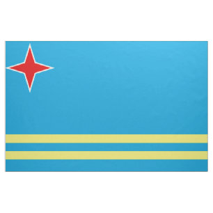 Tissu Drapeau d'Aruba