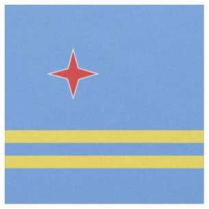 Tissu Drapeau d'Aruba