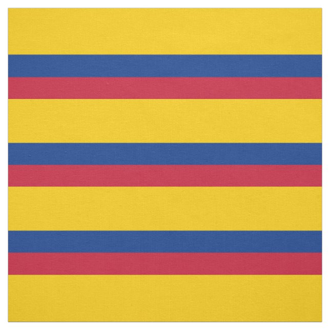Tissu Drapeau de Colombie (Échantillon)