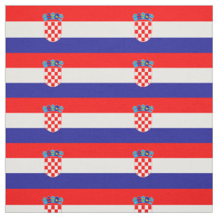 Tissu Drapeau de Croatie