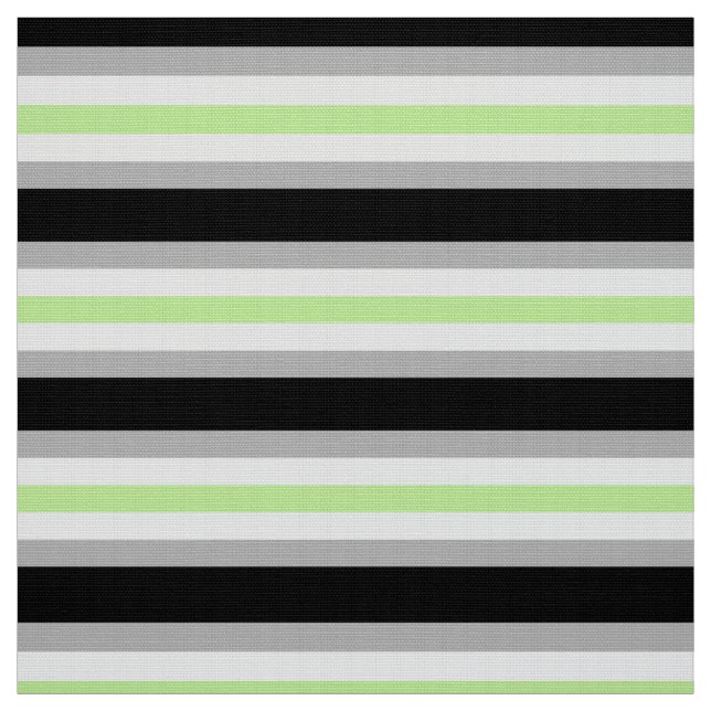 Tissu Drapeau de fierté agender (Échantillon)