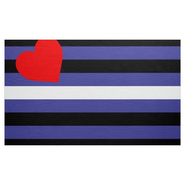 Tissu Drapeau de fierté cuir (Yard)
