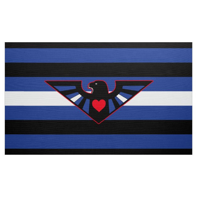 Tissu Drapeau de fierté d'aigle en cuir (Yard)