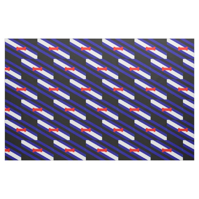 Tissu Drapeau de fierté de jeu de chiots de SlipperyJoe  (Yard)