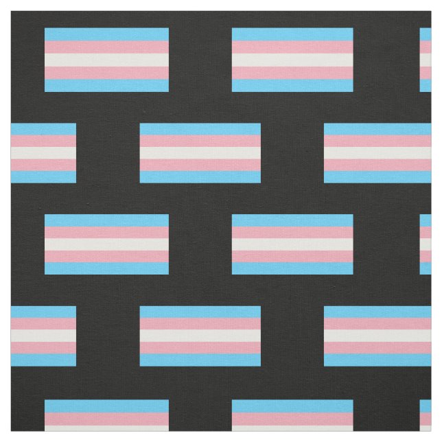 Tissu Drapeau de fierté de transsexuel (Échantillon)