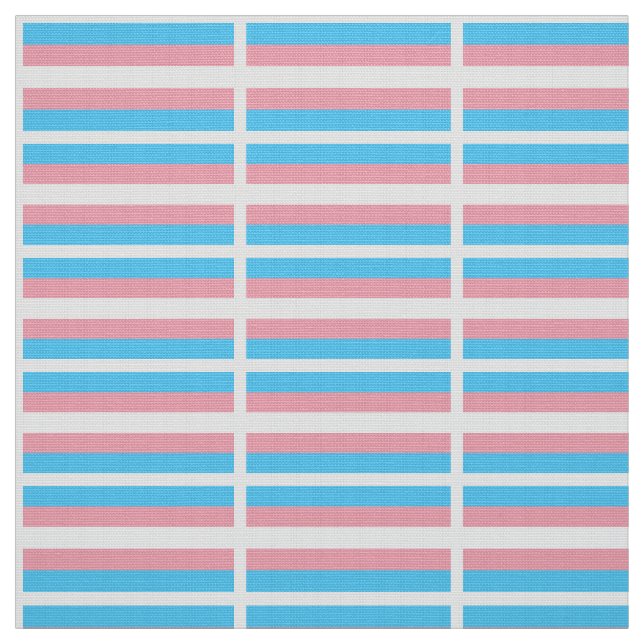 Tissu Drapeau de fierté de transsexuel (Échantillon)