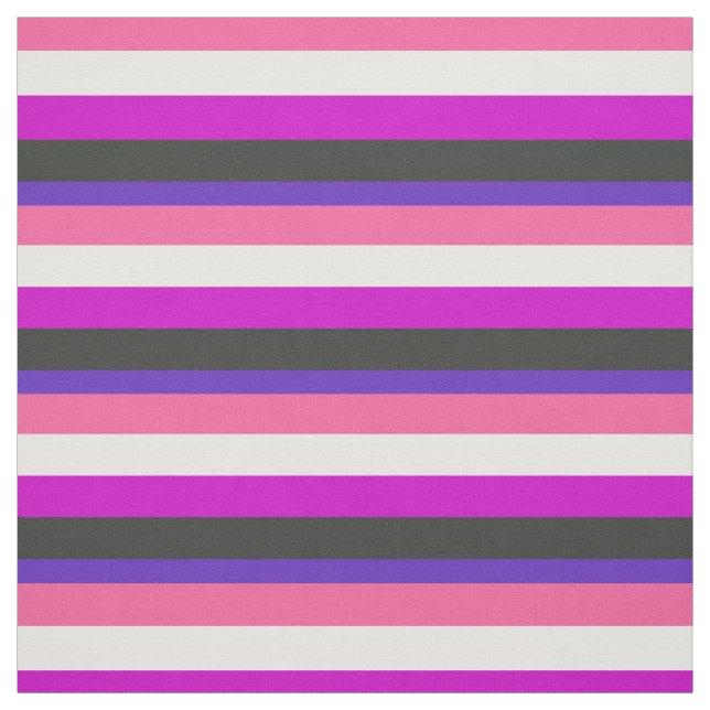 Tissu DRAPEAU DE Fierté GENDERFLUID (Échantillon)