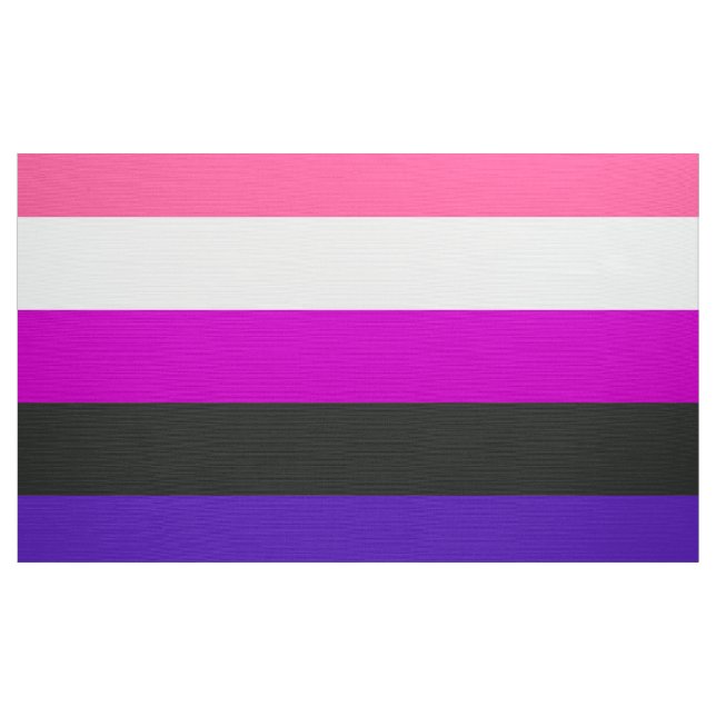 Tissu Drapeau de fierté genderfluid (Yard)