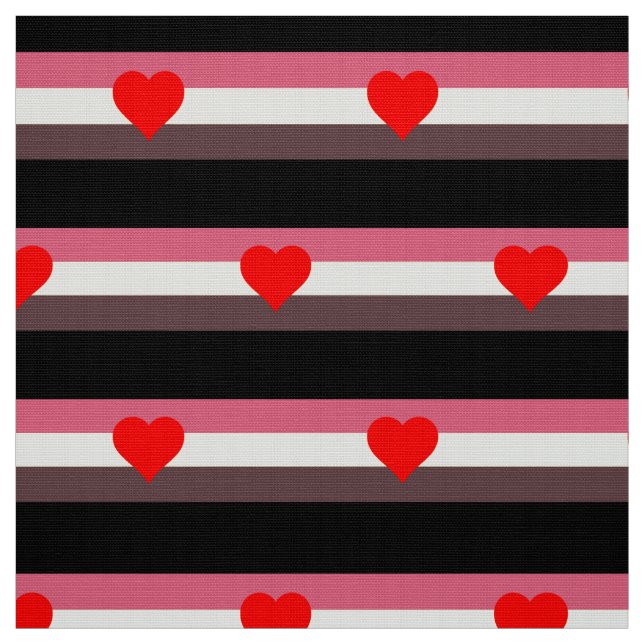 Tissu Drapeau de fierté grasse (Échantillon)