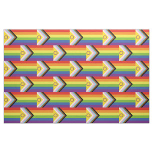 Tissu Drapeau de fierté intersexe de SlipperyJoe's fond