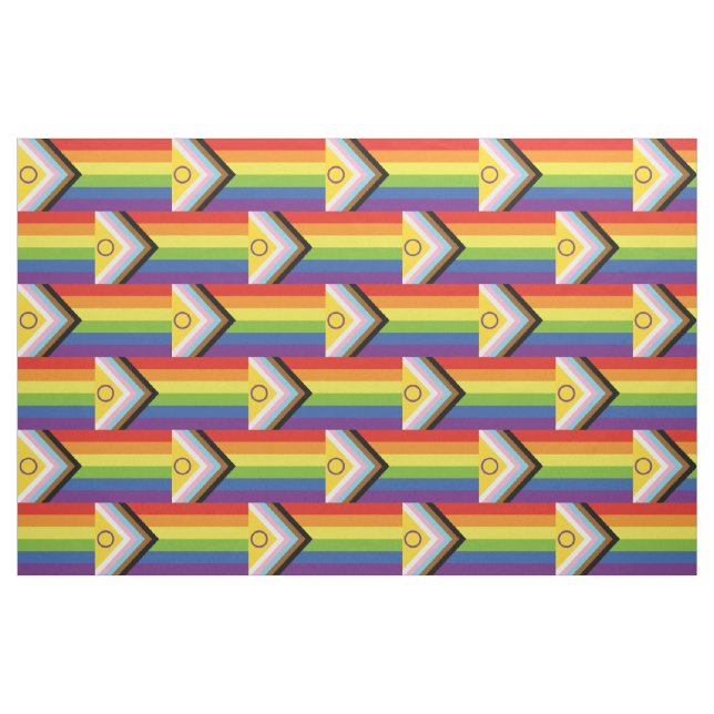 Tissu Drapeau de fierté intersexe de SlipperyJoe's fond  (Yard)