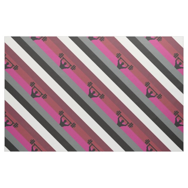 TISSU DRAPEAU DE FIERTE MUSCLE (Yard)