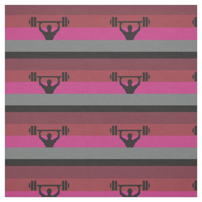 TISSU DRAPEAU DE FIERTE MUSCULAIRE (Échantillon)