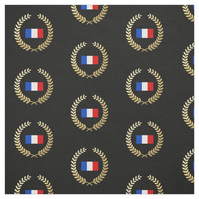 Tissu Drapeau de France (Échantillon)