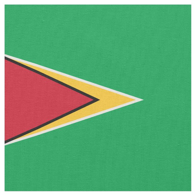 Tissu Drapeau de Guyana (Fermer)
