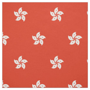 Tissu Drapeau de Hong Kong