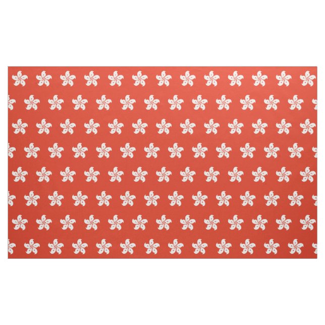 Tissu Drapeau de Hong Kong (Yard)
