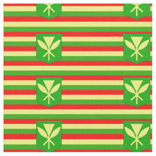 Tissu Drapeau de Kanaka Maoli