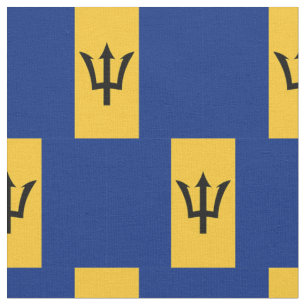 Tissu Drapeau de la Barbade