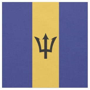Tissu Drapeau de la Barbade