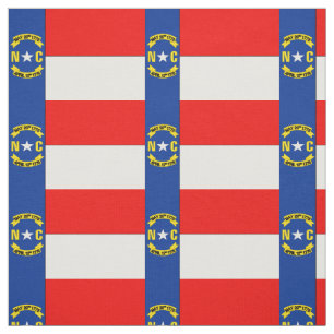 Tissu Drapeau DE LA CAROLINE DU NORD