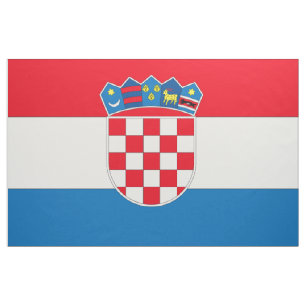 Tissu Drapeau de la Croatie