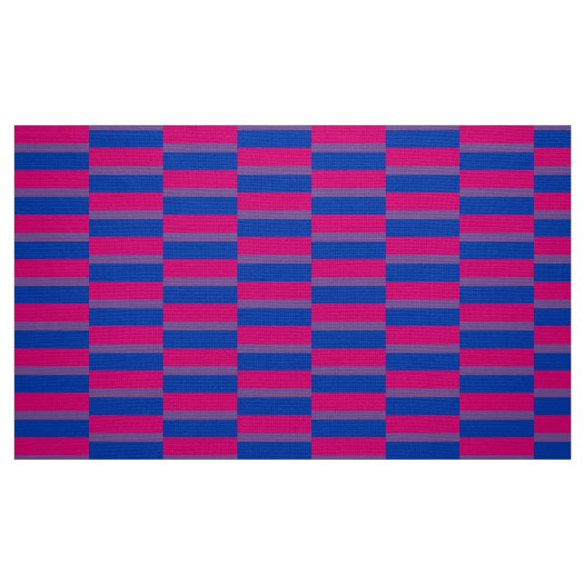 Tissu Drapeau de la fierté bisexuelle (Fat Quarter)
